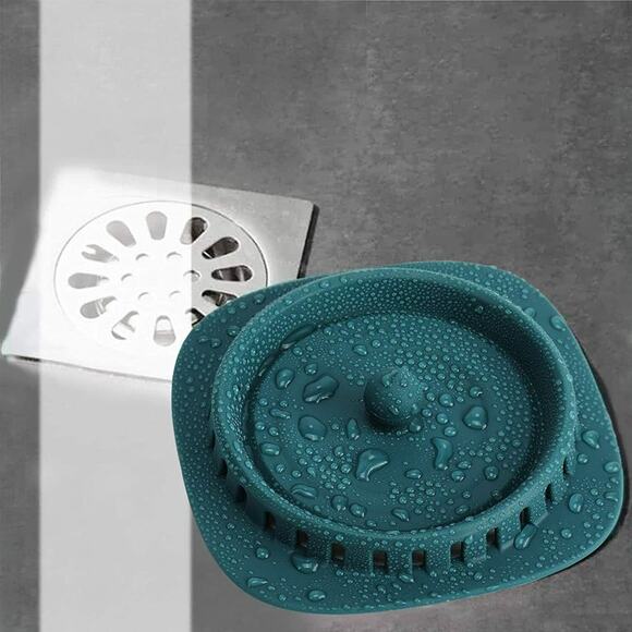 Drain Hair Catcher 4 Pack Shower Drain Cover for Bathtub Kitchen Sink Strainer - Picture 11 of 12